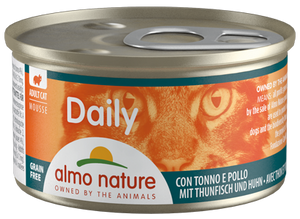 Almo Nature Dailymenu kat mousse tonijn en kip 85gr