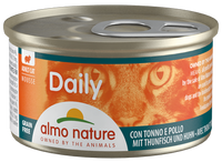 Almo Nature Dailymenu kat mousse tonijn en kip 85gr