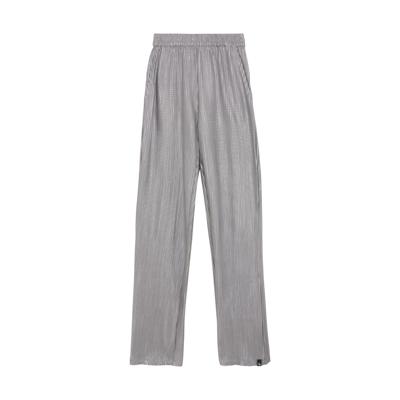 Indian Blue Jeans Zomer broek meisjes - grijs - metallic - wide fit