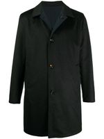 Kired manteau texturé à boutonnière - Noir