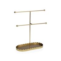 Sieradenhouder Versa Gouden Metaal 9 x 24,5 x 22 cm