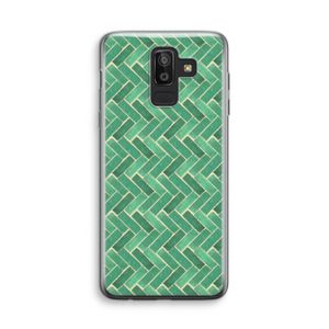 Moroccan tiles 2: Samsung Galaxy J8 (2018) Transparant Hoesje