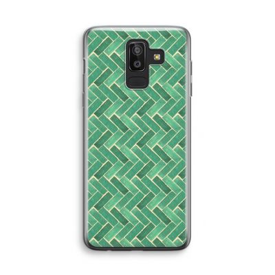 Moroccan tiles 2: Samsung Galaxy J8 (2018) Transparant Hoesje