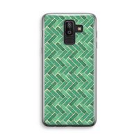 Moroccan tiles 2: Samsung Galaxy J8 (2018) Transparant Hoesje