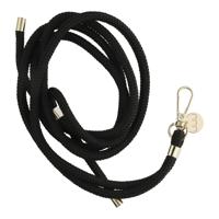 Telefoonkoord Longa - Zwart - Goud - thumbnail