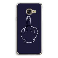 F**k U: Samsung Galaxy A3 (2016) Transparant Hoesje