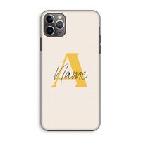 Amber Script: iPhone 11 Pro Max Tough Case