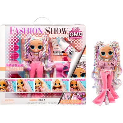 L.O.L. Surprise OMG Fashion Show Hair Edition - Twist Queen Pop