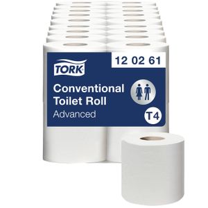 Toiletpapier Tork T4 advanced 2-laags 488 vel wit 120261