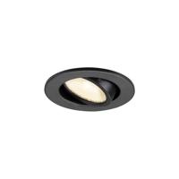 SLV InbouwspotNew Tria 45 3000K zwart - 1009005