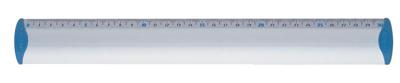Maped lat uit geanodiseerd aluminium 30 cm