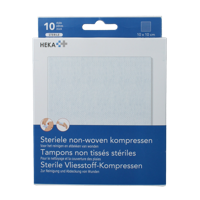 Non-woven kompres 10 x 10cm 10 Stuks