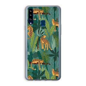 Luipaard 2: Samsung Galaxy A20s Transparant Hoesje