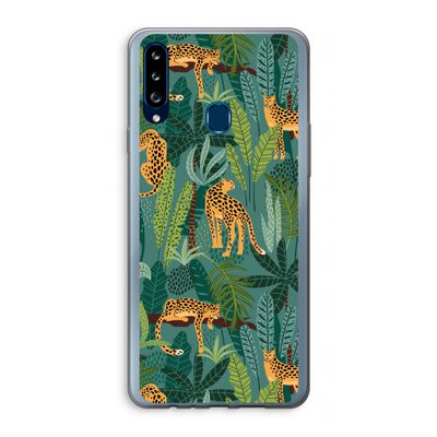 Luipaard 2: Samsung Galaxy A20s Transparant Hoesje