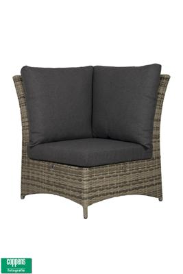 Qopps Aruba hoek element licht Grijs