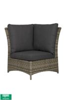 Qopps Aruba hoek element licht Grijs