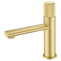 Wastafelkraan SaniClear Moro | Opbouw | Mengkraan | Standaard model | Goud