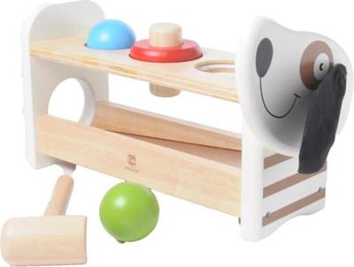 Bongers Speelgoed I&apos;m doggy hamerbank van hout met hamertje