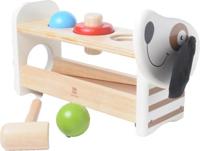 Bongers Speelgoed I'm doggy hamerbank van hout met hamertje Bongers Speelgoed I'm doggy hamerbank van hout met hamertje