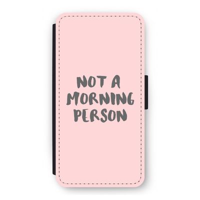 Morning person: iPhone 12 Flip Hoesje