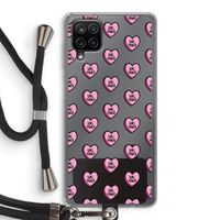 GIRL POWER: Samsung Galaxy A12 Transparant Hoesje met koord GIRL POWER: Samsung Galaxy A12 Transparant Hoesje met koord