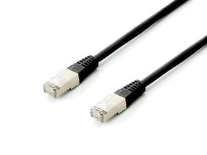 Equip Patchkabel Cat6A 10x/Box S/FTP 2xRJ45 0.50m zwart LSZH