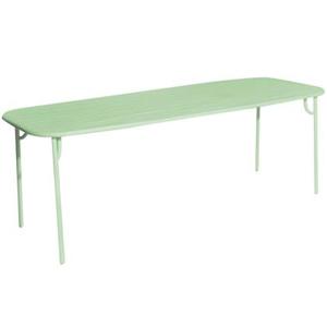 Petite Friture Week-end tuintafel 220x85 Pastel Green