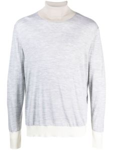 Eleventy pull en laine à col roulé - Gris