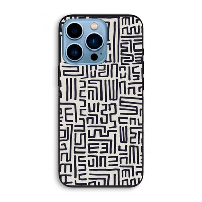 Moroccan Print: iPhone 13 Pro Biologisch afbreekbaar hoesje