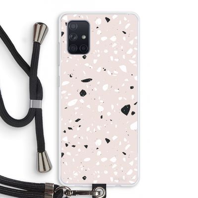 Terrazzo N°20: Samsung Galaxy A71 Transparant Hoesje met koord
