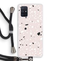 Terrazzo N°20: Samsung Galaxy A71 Transparant Hoesje met koord