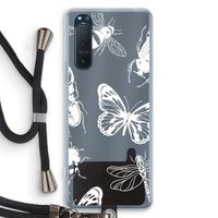 Tiny Bugs: Sony Xperia 5 II Transparant Hoesje met koord