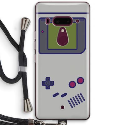 Game On: HTC U12+ Transparant Hoesje met koord