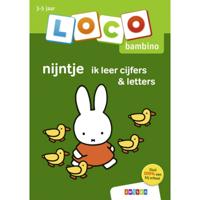 Loco Bambino Oefenboekje Nijntje ik leer cijfers en letters