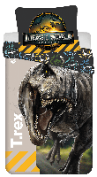 Jurassic World Dekbedovertrek T-Rex 140 x 200 cm - Katoen