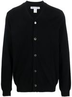 Comme Des Garçons Shirt cardigan en laine à col v - Noir