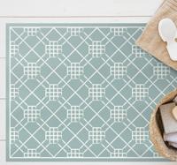 Vinyl vloerkleed keuken onregelmatige geometrie