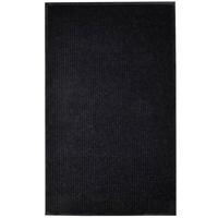 Deurmat 117x220 cm PVC zwart
