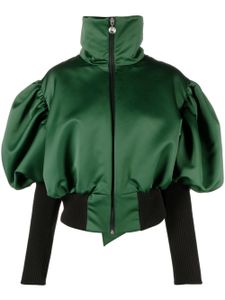 Viktor & Rolf veste bomber à manches bouffantes - Vert