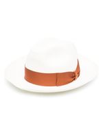 Borsalino chapeau Panama Amedeo en paille - Blanc - thumbnail