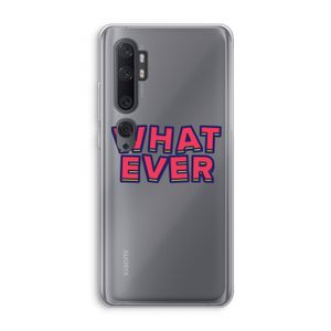 Whatever: Xiaomi Mi Note 10 Pro Transparant Hoesje