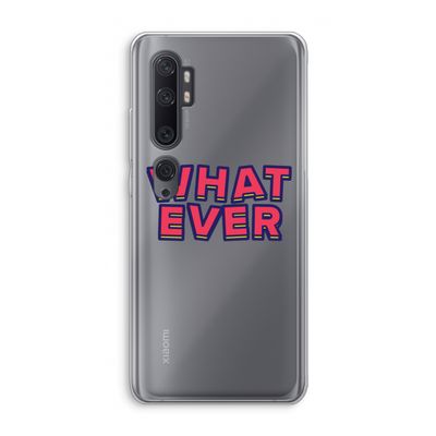 Whatever: Xiaomi Mi Note 10 Pro Transparant Hoesje