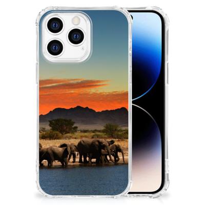iPhone 14 Pro Case Anti-shock Olifanten