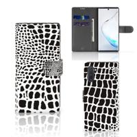 Samsung Galaxy Note 10 | Telefoonhoesje | Met pasjeshouder | Slangenprint