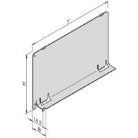 Schroff 34562823 19 inch Ventilatorplaat voor patchkast - thumbnail