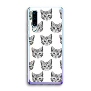 Kitten: Huawei P30 Transparant Hoesje