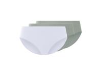 esmara 3 dames slips (Groen/wit, M (40/42))