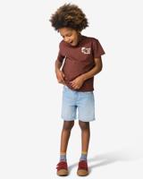 HEMA Kindershort regular fit lichtblauw (lichtblauw)