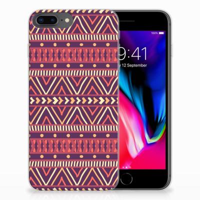 Apple iPhone 7 Plus | 8 Plus | TPU bumper | Aztec Paars