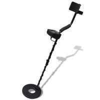 VidaXL Metaaldetector met lcd-scherm zoekschijf 21cm zoekdiepte 300cm